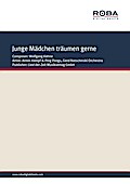 Junge Mädchen träumen gern