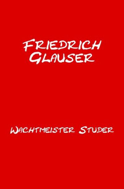 Wachtmeister Studer
