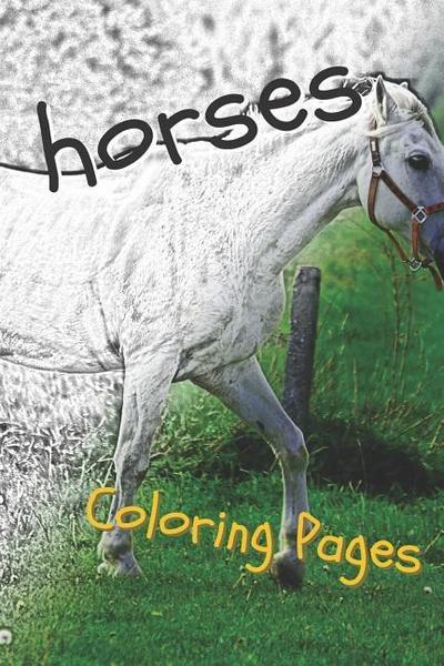 Horses Coloring Sheets