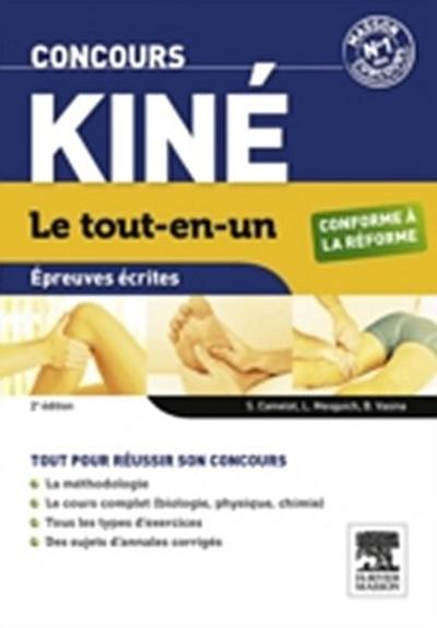 Concours Kiné Le tout-en-un Épreuves écrites