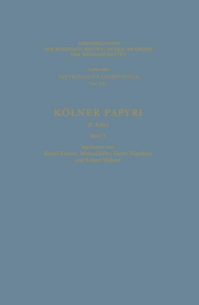 Kölner Papyri