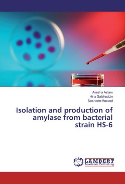 Isolation and production of amylase from bacterial strain HS-6