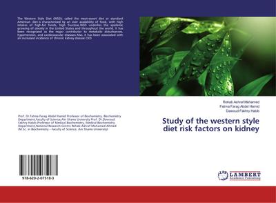 Study of the western style diet risk factors on kidney