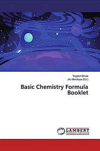 Basic Chemistry Formula Booklet