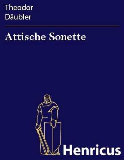 Attische Sonette