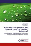 Psyllium based polymer and their salt resistant swelling behaviour