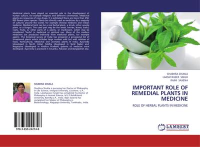 IMPORTANT ROLE OF REMEDIAL PLANTS IN MEDICINE