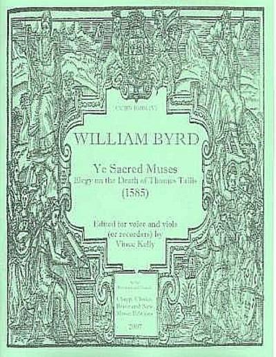 Ye sacred Muses for 5 voices,viols or recorders