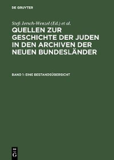 Eine Bestandsübersicht