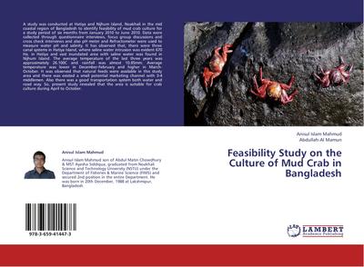 Feasibility Study on the Culture of Mud Crab in Bangladesh