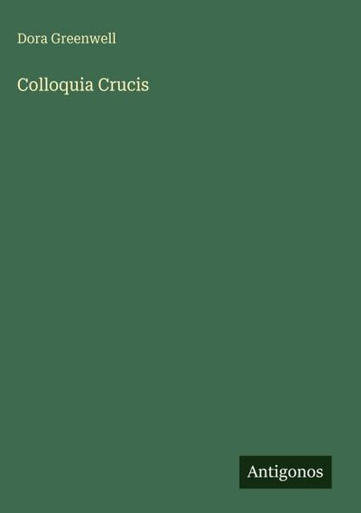 Colloquia Crucis