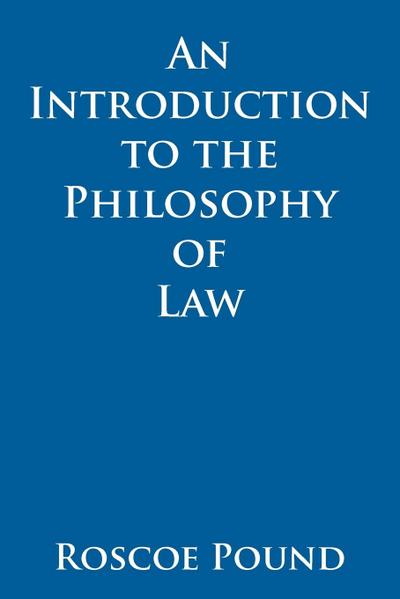 An Introduction to the Philosophy of Law