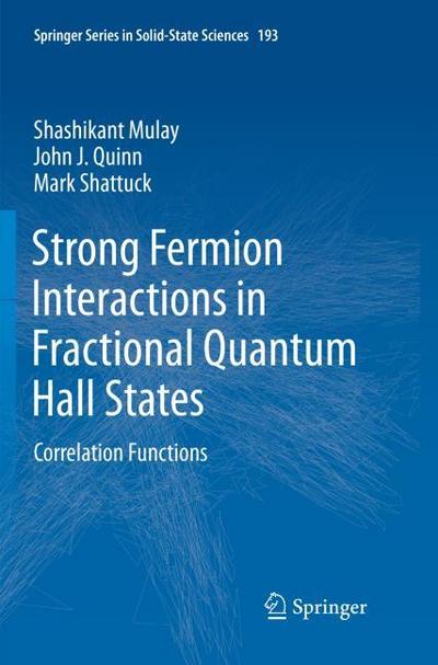 Strong Fermion Interactions in Fractional Quantum Hall States