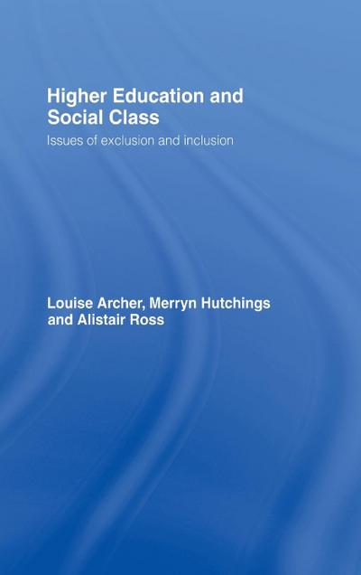 Higher Education and Social Class