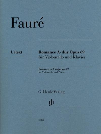 Gabriel Fauré - Romance A-dur op. 69 für Violoncello und Klavier