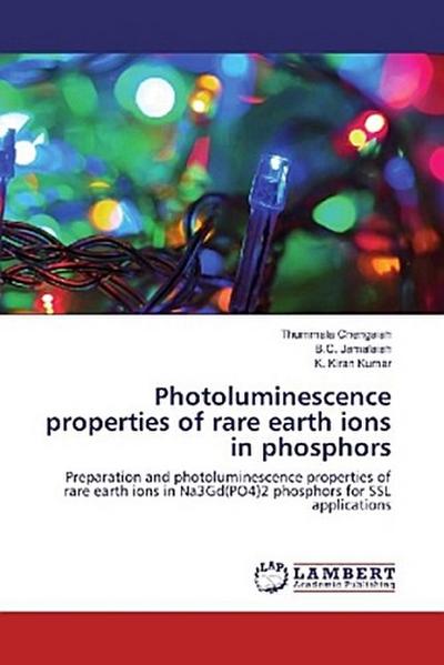 Photoluminescence properties of rare earth ions in phosphors