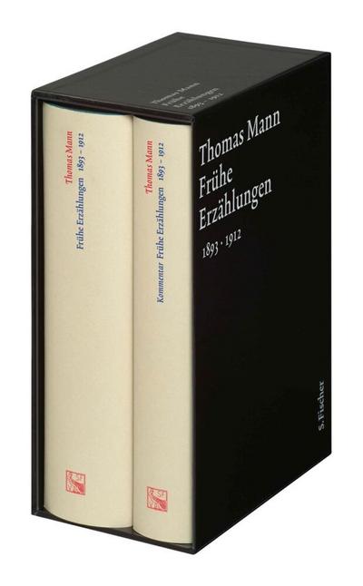 Frühe Erzählungen. Große kommentierte Frankfurter Ausgabe 