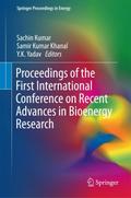 Proceedings of the First International Conference on Recent Advances in Bioenergy Research