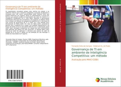 Governança de TI em ambiente de Inteligência Competitiva: um método
