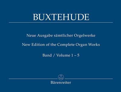 Neue Ausgabe sämtlicher freien Orgelwerke Bände 1-5 komplett