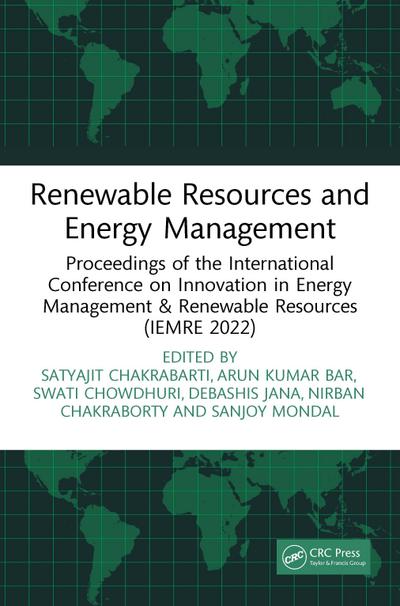 Renewable Resources and Energy Management