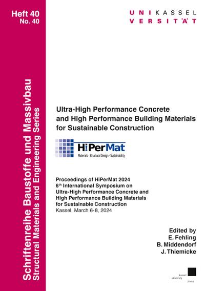 Ultra-High Performance Concrete and High Performance Building Materials for Sustainable Construction