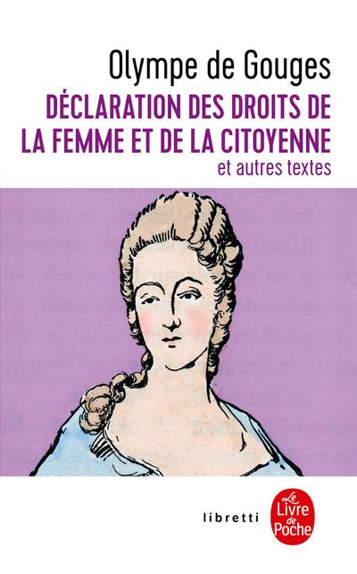 Déclaration des droits de la femme et de la citoyenne BAC 2024