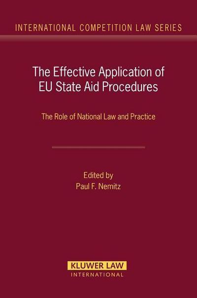 The Effective Application of EU State Aid Procedures