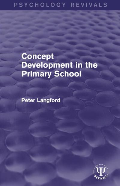 Concept Development in the Primary School