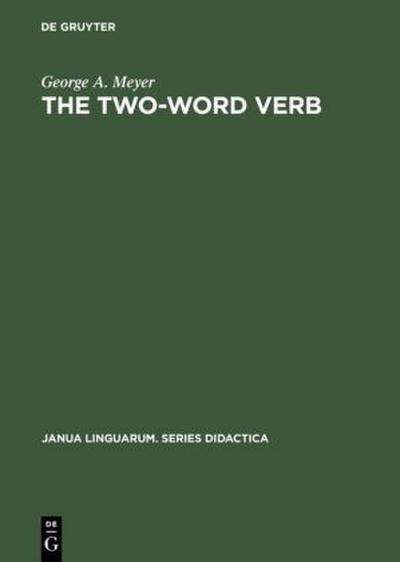 The Two-Word Verb