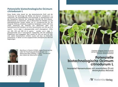 Potenzielle biotechnologische Ocimum citriodurum L