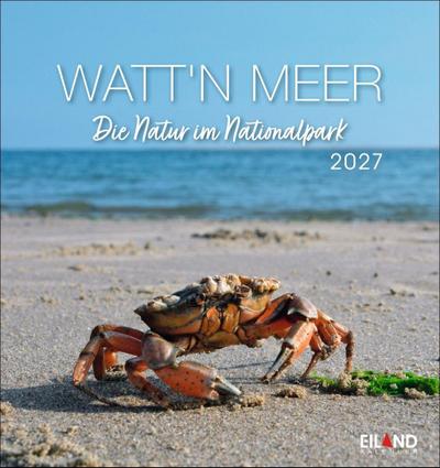 Watt’n Meer Postkartenkalender 2027 - Die Natur im Nationalpark