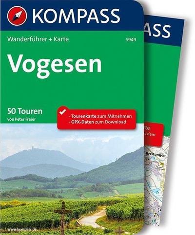 Kompass Wanderführer Vogesen