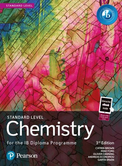 Pearson Edexcel Chemistry Standard Level 3rd Edition eBook only edition
