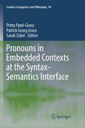 Pronouns in Embedded Contexts at the Syntax-Semant