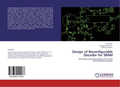 Design of Reconfigurable Decoder for SRAM