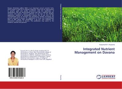 Integrated Nutrient Management on Davana