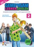 Gemeinsam lernen & spielen Band 2 (+Online Audio)für Blasorchester (Bläserklasse)