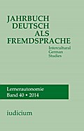 Jahrbuch Deutsch als Fremdsprache 40/2014