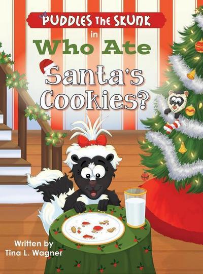 Puddles the Skunk in Who Ate Santa’s Cookies?