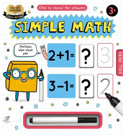 Help with Homework: Simple Math-Wipe-Clean Workbook Includes Wipe-Clean Pen