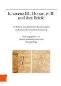 Innocenz III., Honorius III. und ihre Briefe