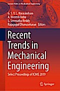 Recent Trends in Mechanical Engineering