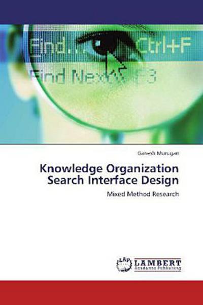 Knowledge Organization Search Interface Design