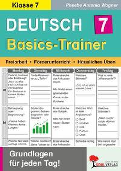 Deutsch-Basics-Trainer / Klasse 7