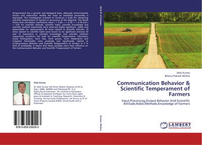 Communication Behavior & Scientific Temperament of Farmers