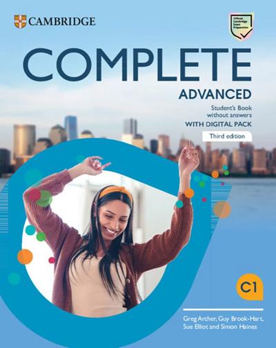Complete Advanced. Third Edition. Student’s Book without Answers with Digital Pack