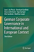 German Corporate Governance in International and European Context