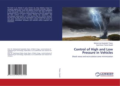 Control of High and Low Pressure in Vehicles