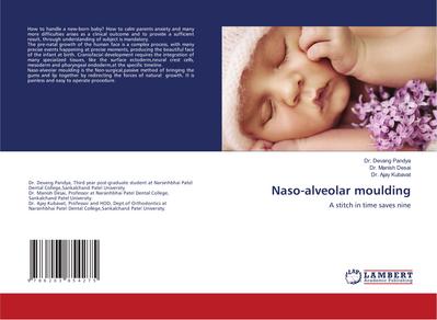 Naso-alveolar moulding